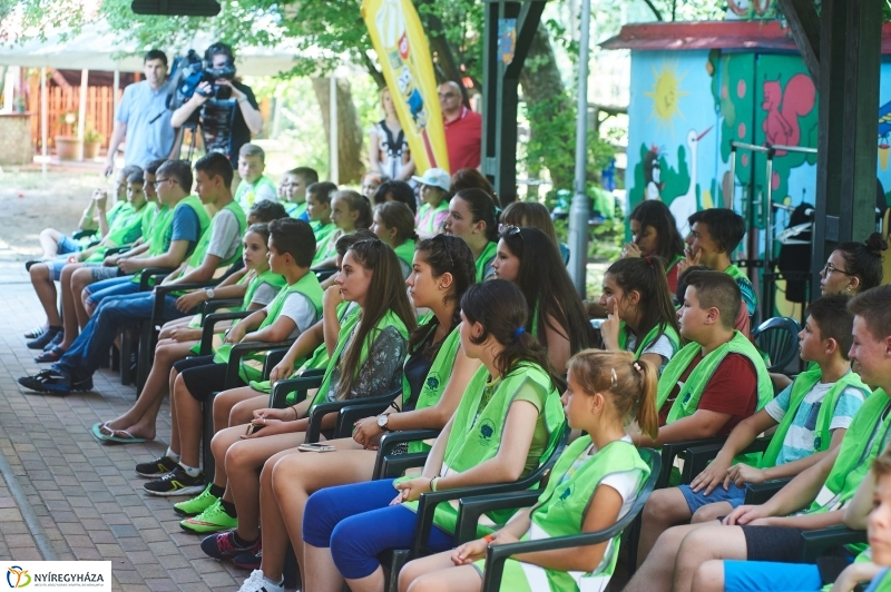Közlekedési tábor Sóstón - fotó Szarka Lajos