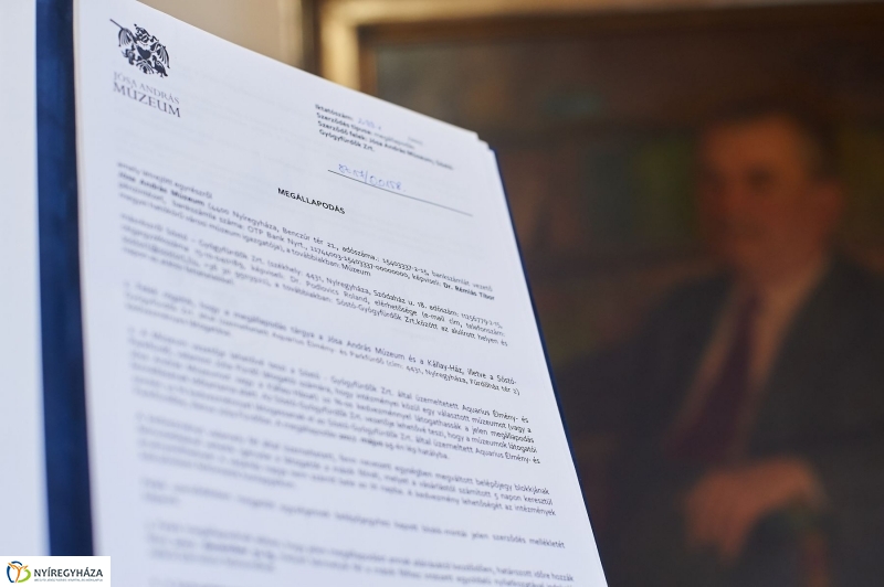 Együttműködési megállapodás aláírása - fotó Szarka Lajos