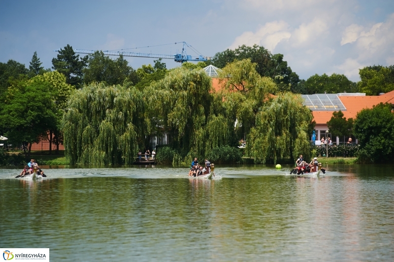 Sárkányhajó verseny Sóstón - fotó Szarka Lajos