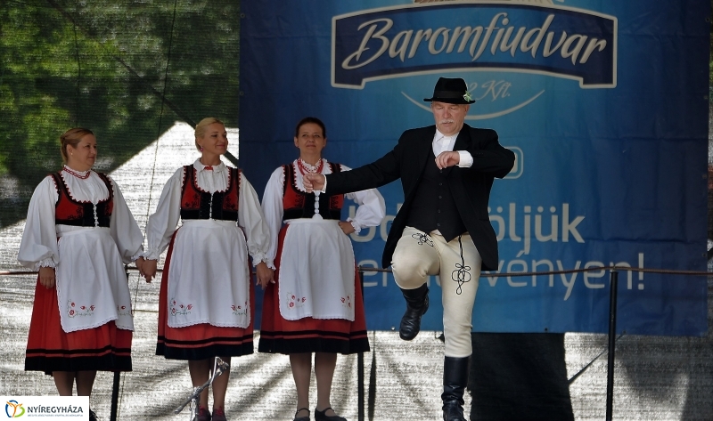 A Szabolcs Néptáncegyüttes is fellépett a Sárkányhajó Fesztivál programjában