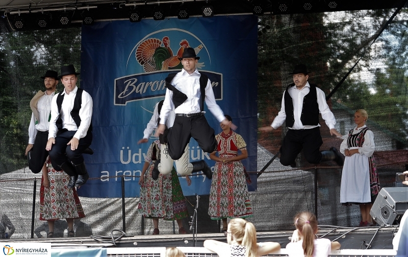 A Szabolcs Néptáncegyüttes is fellépett a Sárkányhajó Fesztivál programjában