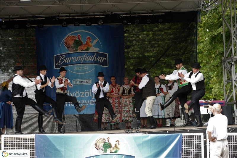 A Szabolcs Néptáncegyüttes is fellépett a Sárkányhajó Fesztivál programjában