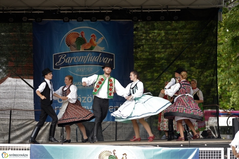 A Szabolcs Néptáncegyüttes is fellépett a Sárkányhajó Fesztivál programjában