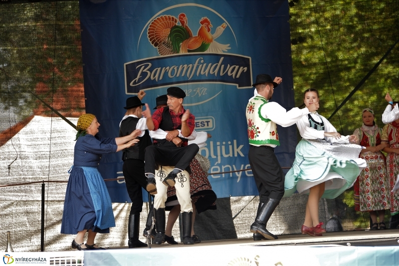 A Szabolcs Néptáncegyüttes is fellépett a Sárkányhajó Fesztivál programjában