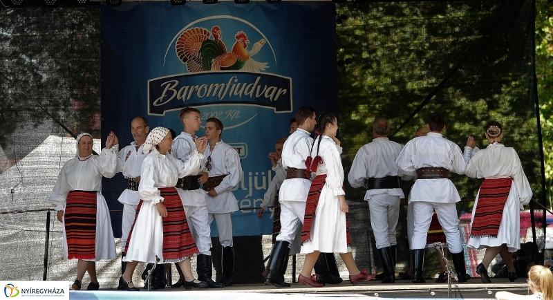 A Szabolcs Néptáncegyüttes is fellépett a Sárkányhajó Fesztivál programjában