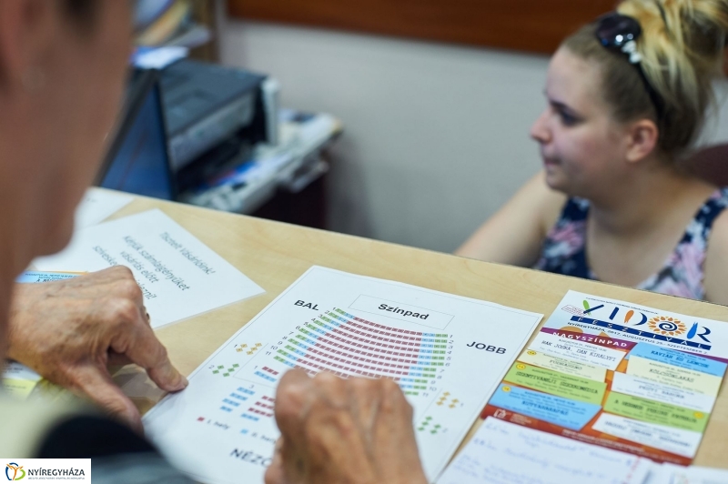 VIDOR 2017-es bérletes jegyárusítás - fotó Szarka Lajos