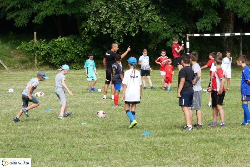 Nyírszőlősi focitábor - fotó Szarka Lajos