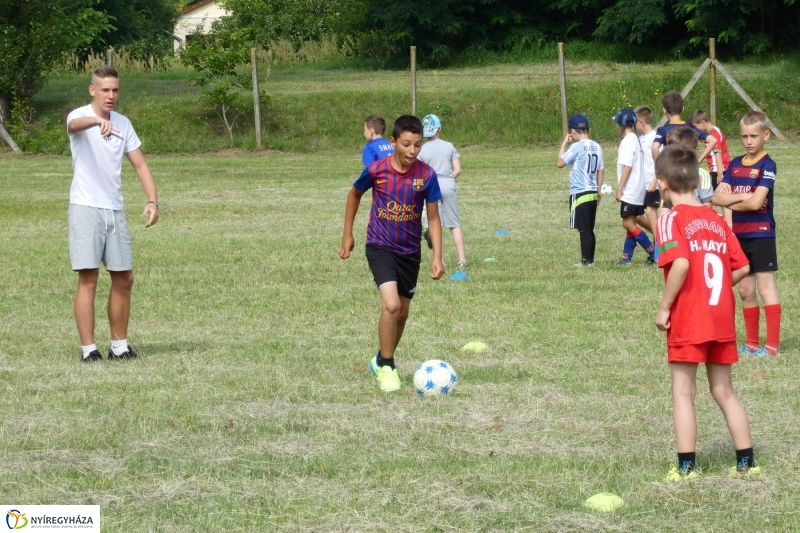Nyírszőlősi focitábor - fotó Szarka Lajos