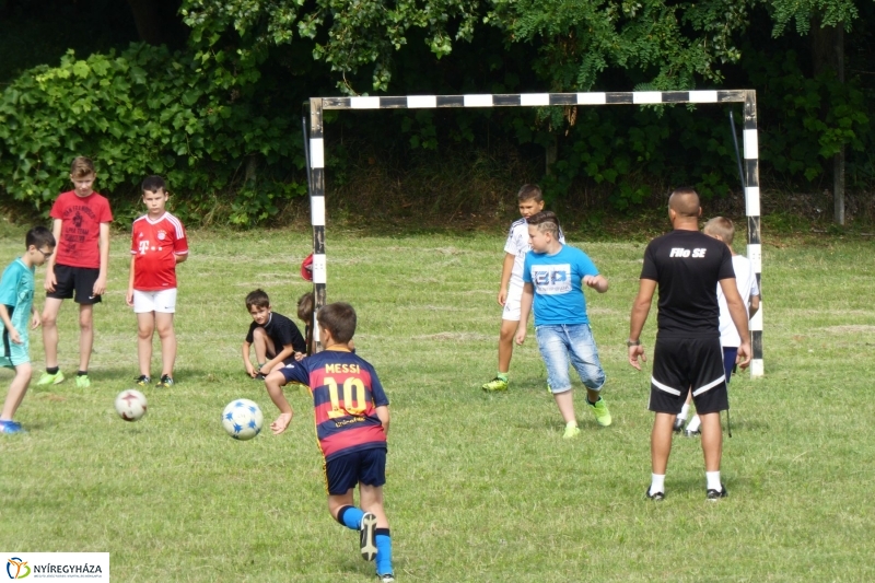 Nyírszőlősi focitábor - fotó Szarka Lajos