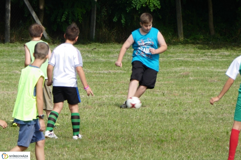 Nyírszőlősi focitábor - fotó Szarka Lajos
