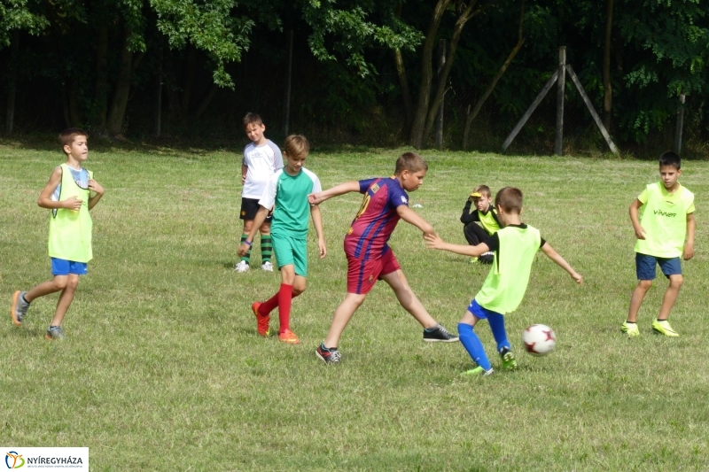 Nyírszőlősi focitábor - fotó Szarka Lajos