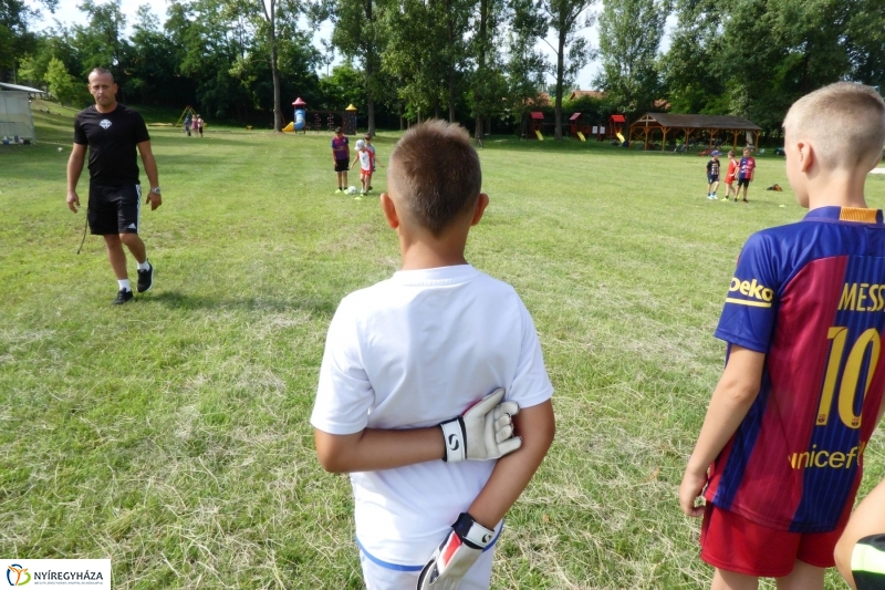 Nyírszőlősi focitábor - fotó Szarka Lajos