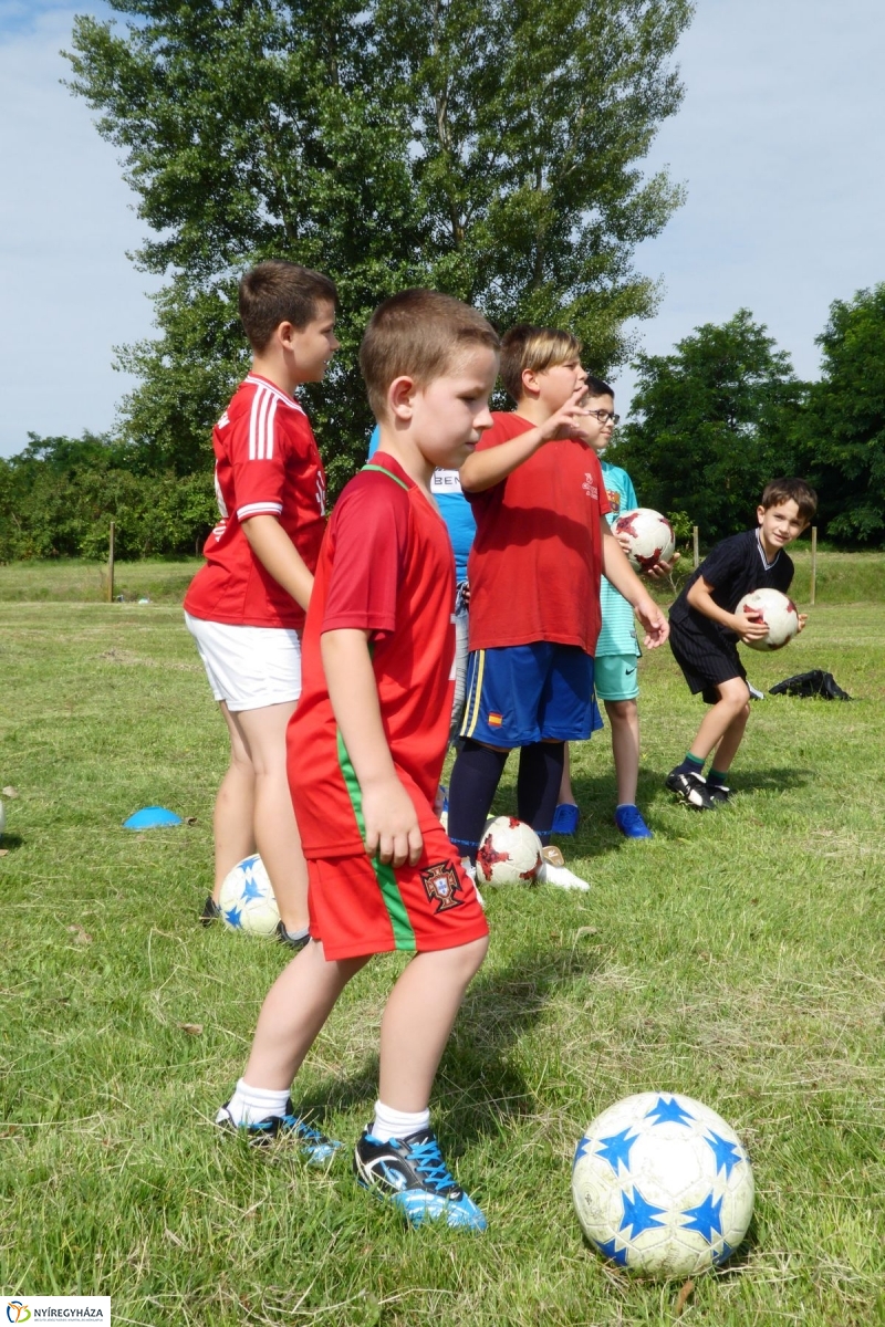 Nyírszőlősi focitábor - fotó Szarka Lajos