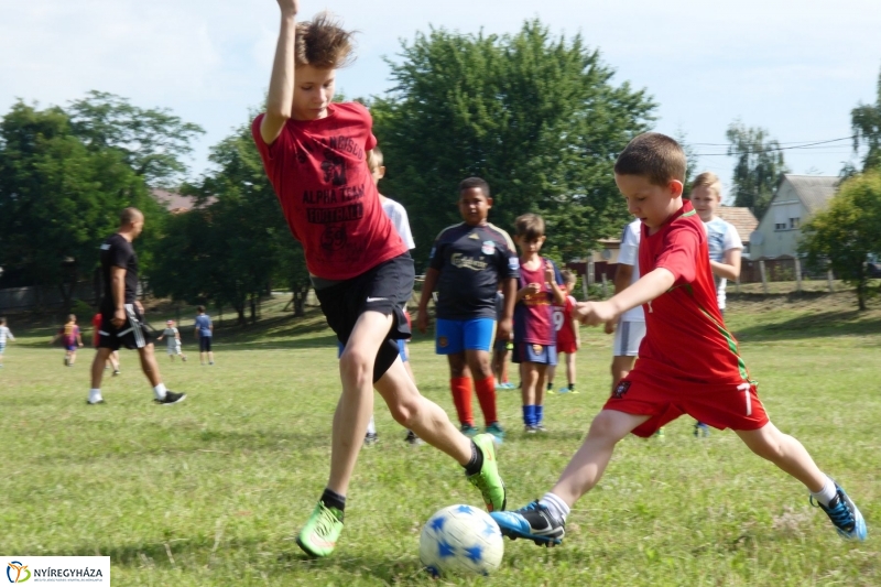 Nyírszőlősi focitábor - fotó Szarka Lajos