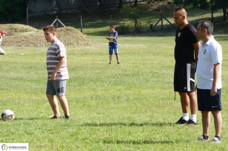Nyírszőlősi focitábor - fotó Szarka Lajos