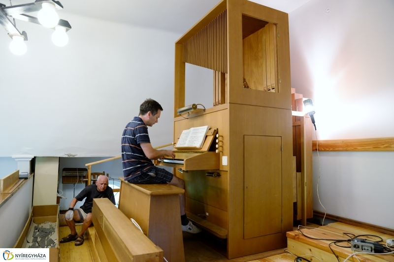 Új orgona érkezett a Kertvárosi Reformátusokhoz