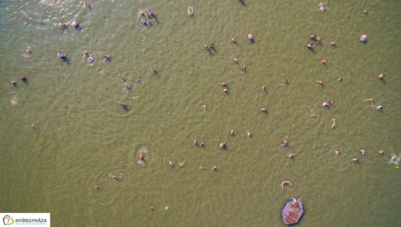 Sóstói nyár madártávlatból