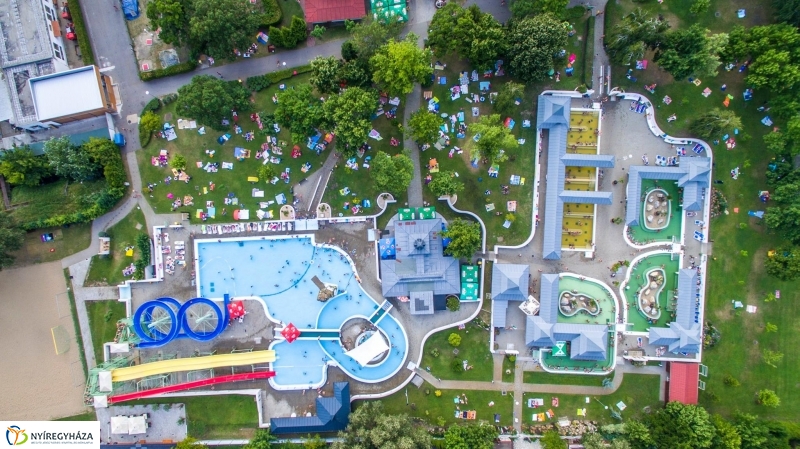 Sóstói nyár madártávlatból