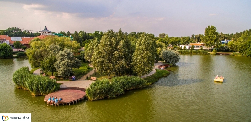 Sóstói nyár madártávlatból