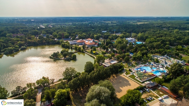 Sóstói nyár madártávlatból