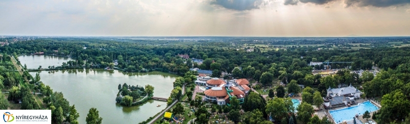 Sóstói nyár madártávlatból