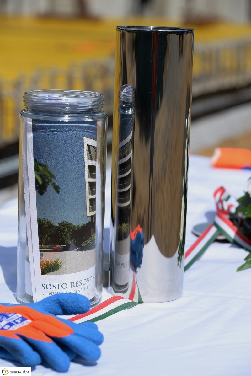 Sóstó Hotel-ünnepélyes alapkőletétel