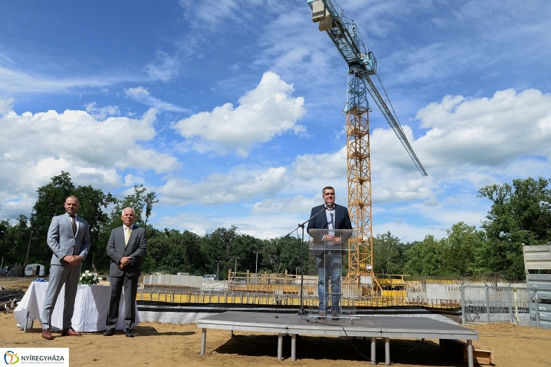 Sóstó Hotel-ünnepélyes alapkőletétel