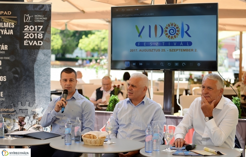 VIDOR 2017-sajtótájékoztató