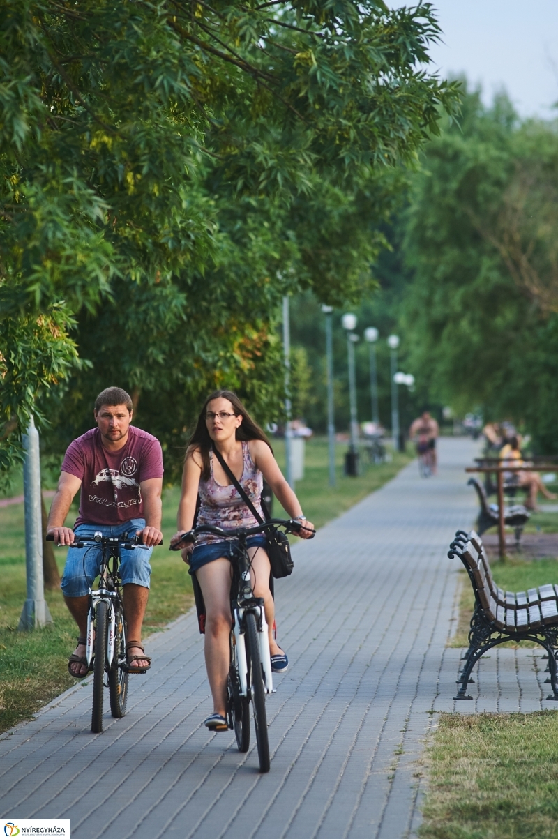 Egy nyári este Sóstón - fotó Szarka Lajos
