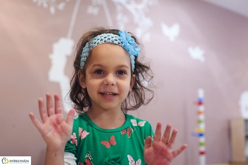 Látogatás a Gyermekrehabilitációs osztályon - fotó Szarka Lajos