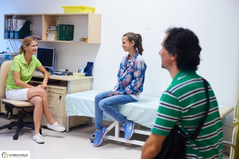 Látogatás a Gyermekrehabilitációs osztályon - fotó Szarka Lajos