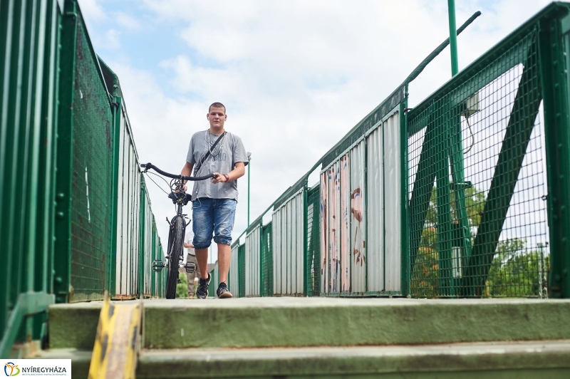 Felújítják a repülőhidat - fotó Szarka Lajos