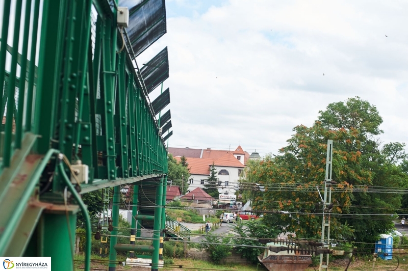 Felújítják a repülőhidat - fotó Szarka Lajos