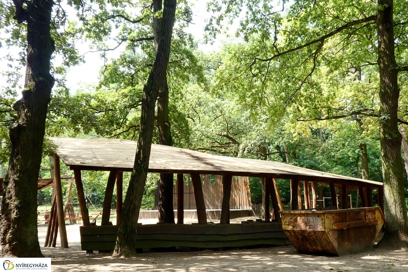 Felújítások a Sóstói erdőben - fotó Szarka Lajos