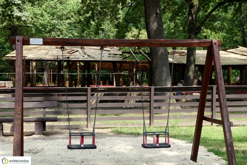 Felújítások a Sóstói erdőben - fotó Szarka Lajos