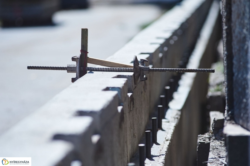 Északi temető kerítés munkálatai - fotó Szarka Lajos