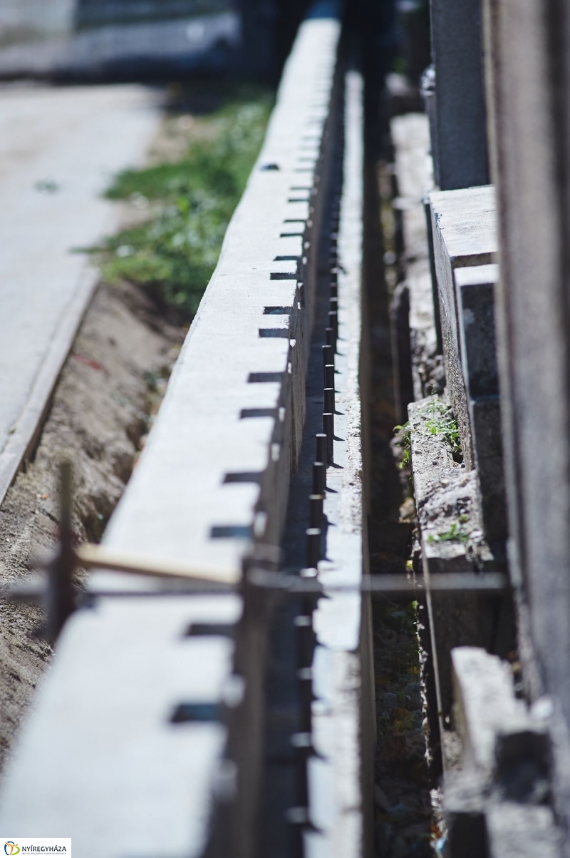 Északi temető kerítés munkálatai - fotó Szarka Lajos