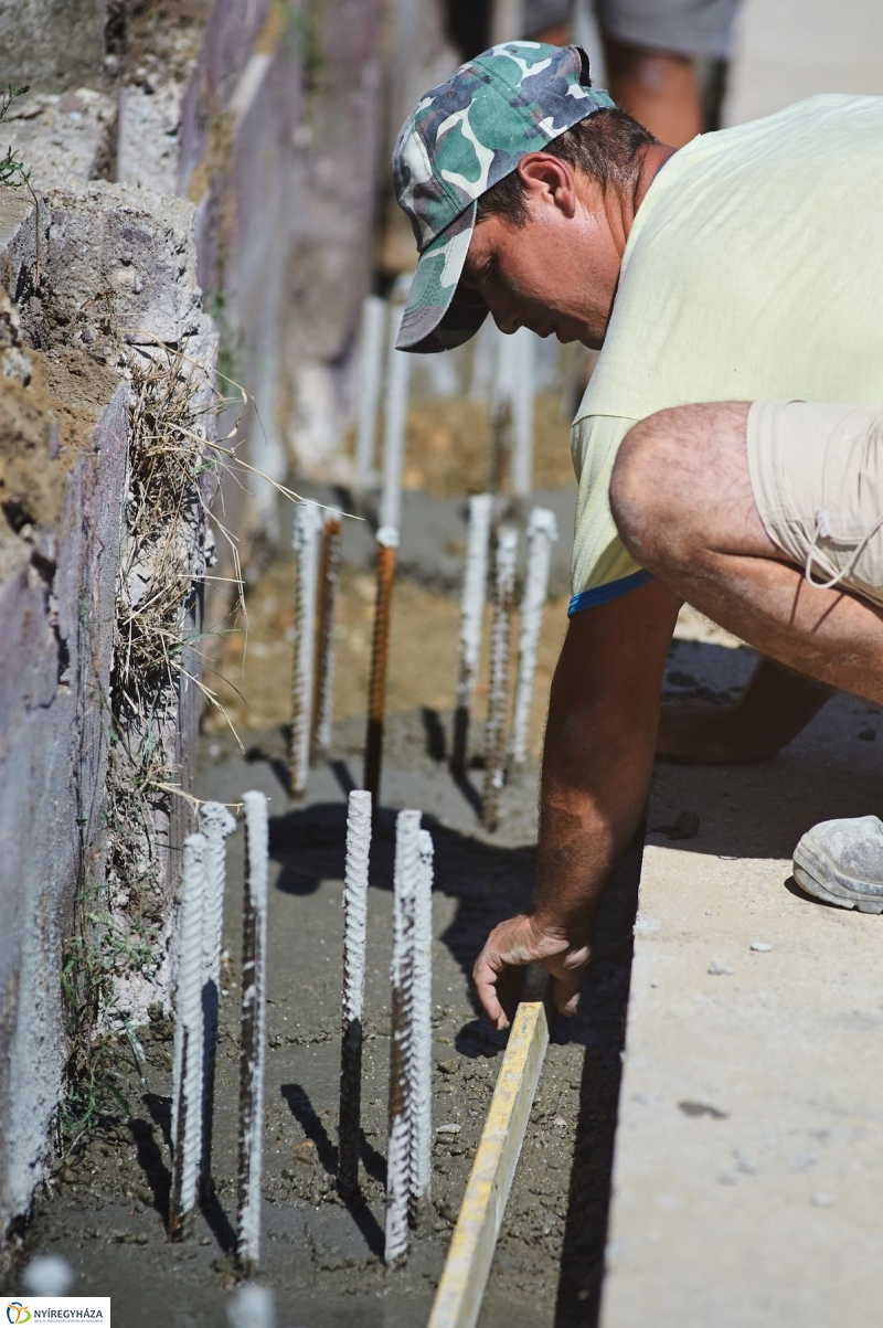 Északi temető kerítés munkálatai - fotó Szarka Lajos