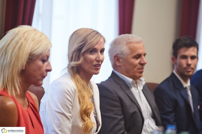 Sportolók köszöntése - fotó Szarka Lajos