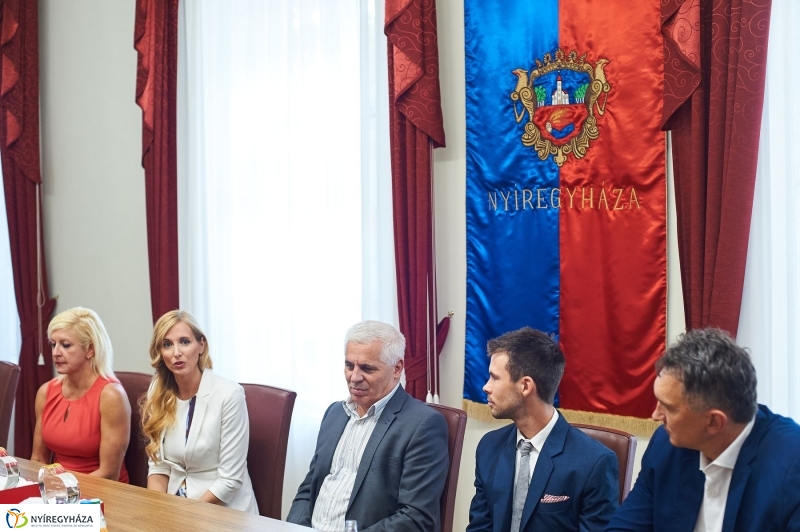 Sportolók köszöntése - fotó Szarka Lajos