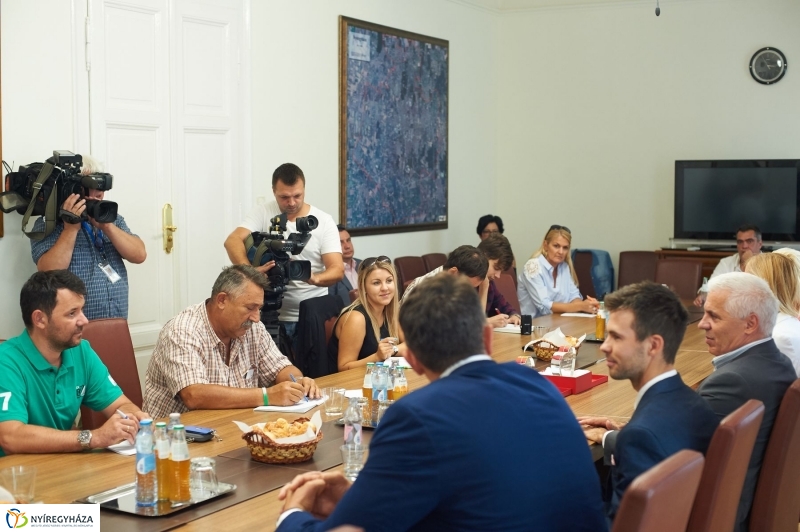 Sportolók köszöntése - fotó Szarka Lajos