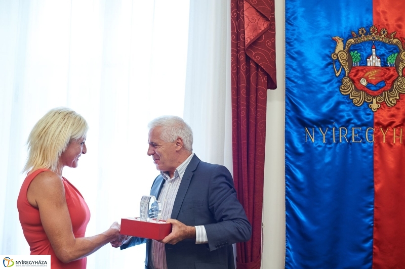 Sportolók köszöntése - fotó Szarka Lajos