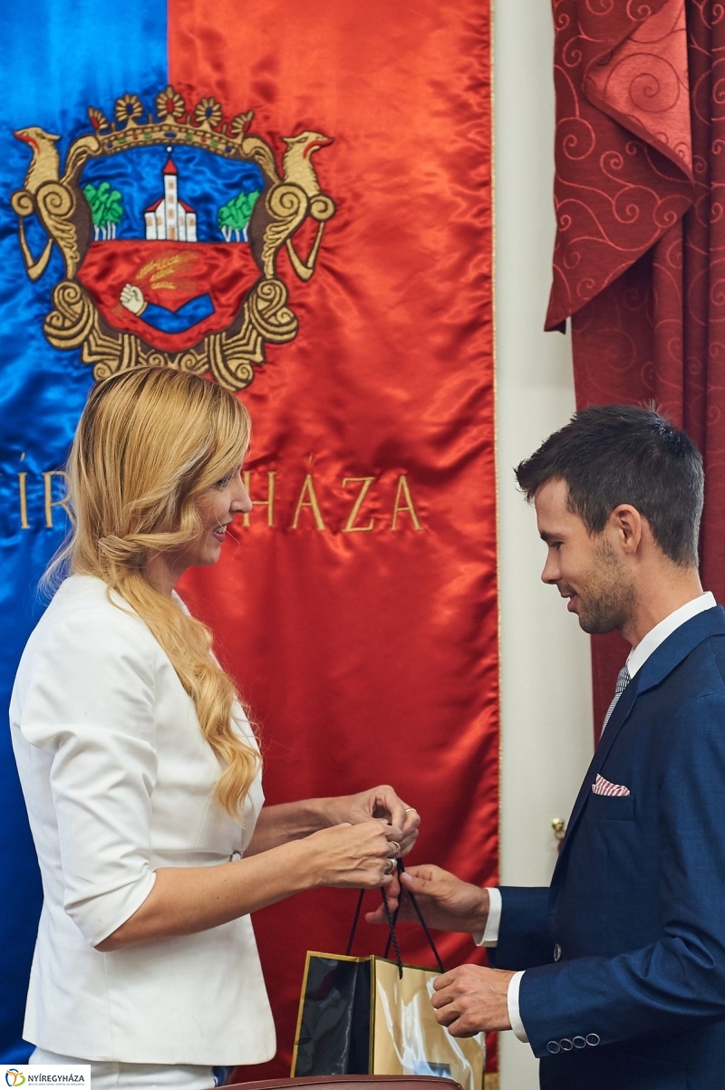 Sportolók köszöntése - fotó Szarka Lajos