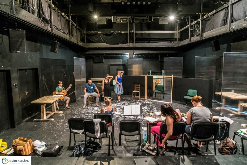 Carmen próba a Móricz Zsigmond Színházban - fotó Kohut Árpád