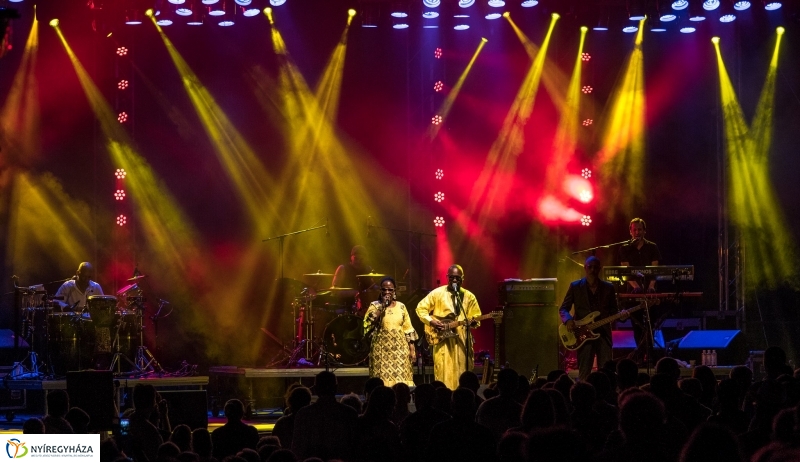 Amadou & Mariam a VIDOR Fesztivál nagyszínpadán - fotó Kohut Árpád