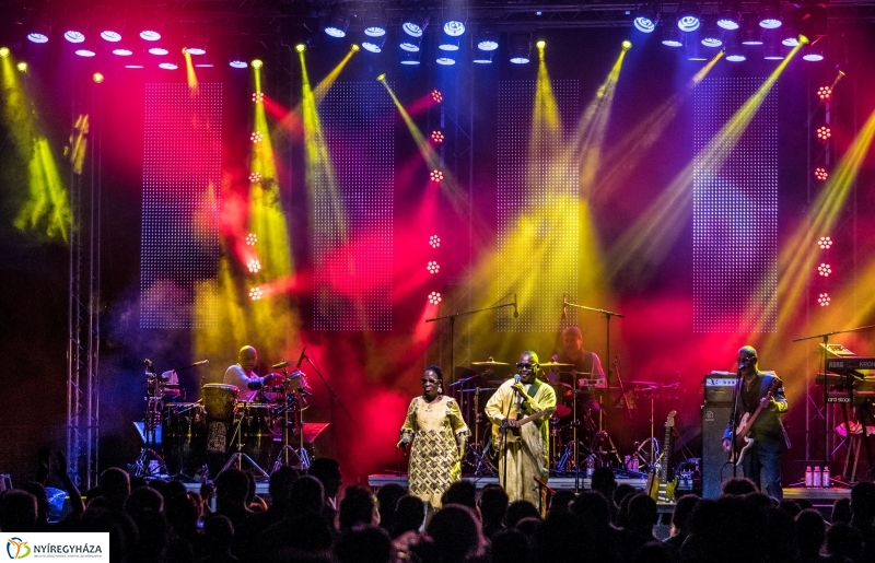 Amadou & Mariam a VIDOR Fesztivál nagyszínpadán - fotó Kohut Árpád