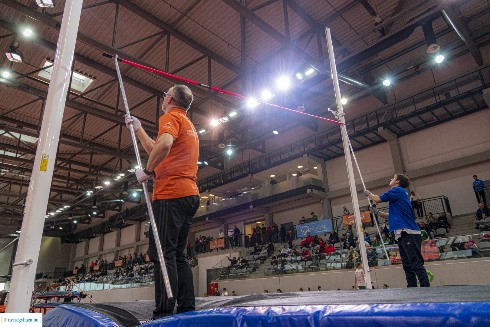 49. Fedettpályás atlétika bajnokság a Nyiregyházi Atlétikai Centrumban