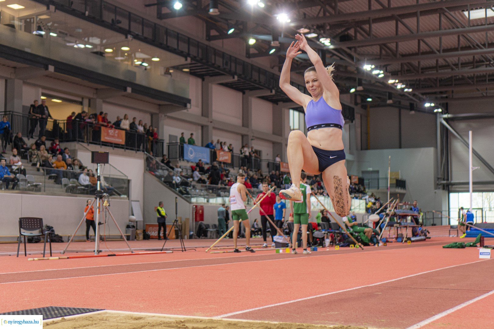 49. Fedettpályás atlétika bajnokság a Nyiregyházi Atlétikai Centrumban