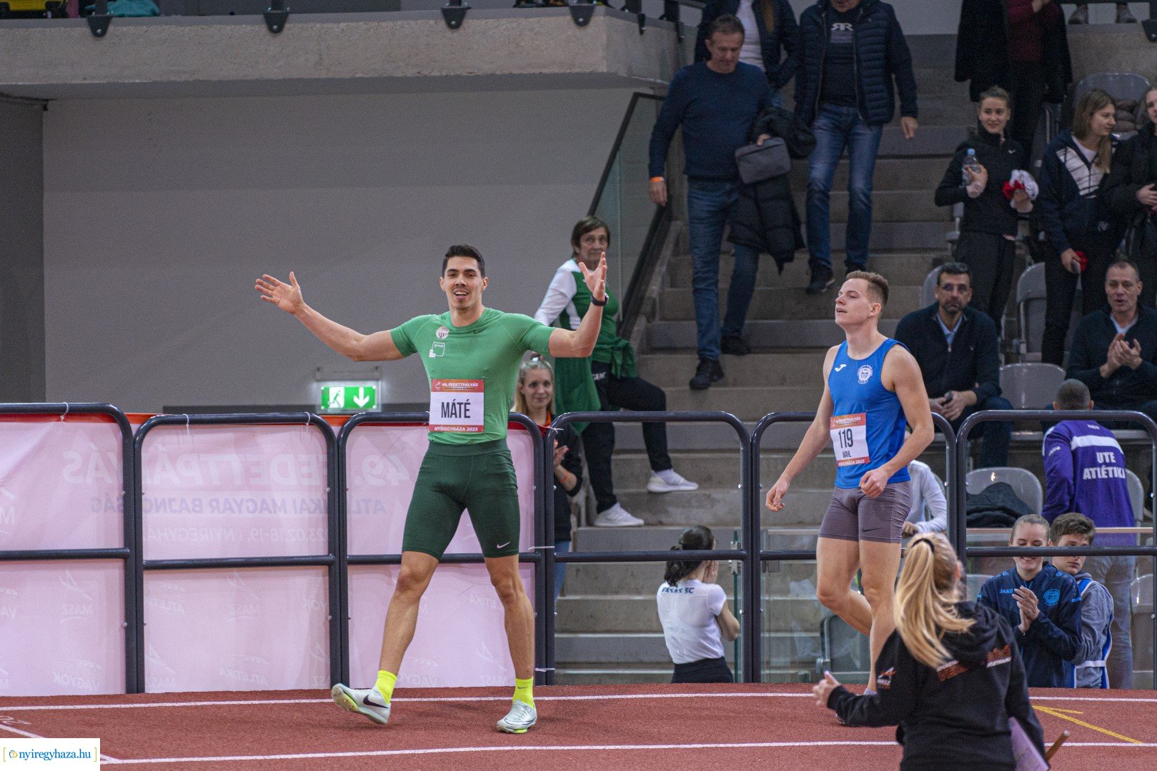 49. Fedettpályás atlétika bajnokság a Nyiregyházi Atlétikai Centrumban