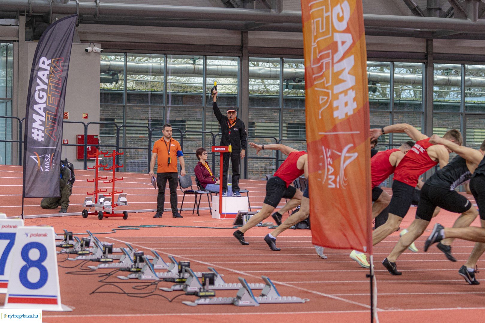 49. Fedettpályás atlétika bajnokság a Nyiregyházi Atlétikai Centrumban